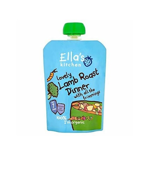 Orgaaniline lambapraad köögiviljadega 3x130g (1tuub-3,08eur)Ella`s Kitchen 7.kuust