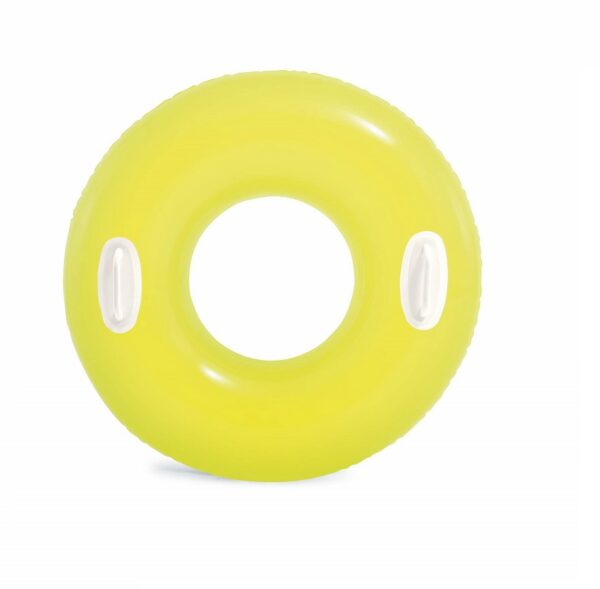 UJUMISRÕNGAS 76cm Intex Gloss kollane käepidemetega