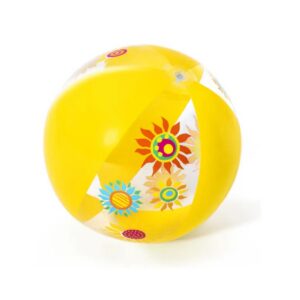 Rannapall Kollane lilledega 51cm Bestway
