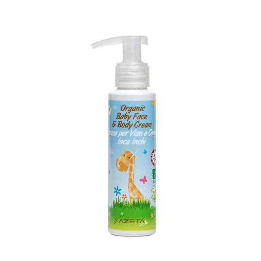 AZETABIO orgaaniline hooldav beebikreem Aloe Vera ja Inchi mandliõliga, 100ml