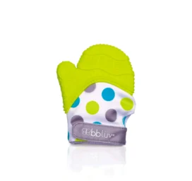 BBLÜV GLÜV silikoonist erinevate tasapindadega stimuleeriv närimiskinnas, Lime