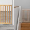 REER Treppidele ja ustele kinnitatav turvavärav 63–103.5 cm laste ohutuse tagamiseks, Natural – pilt 4