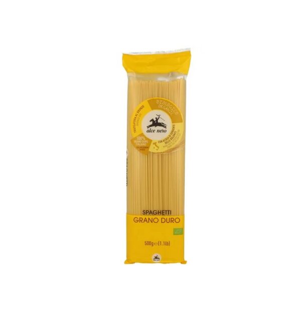Täisteranisu makaronid SPAGHETTI, ökoloogilised 500g Alce Nero