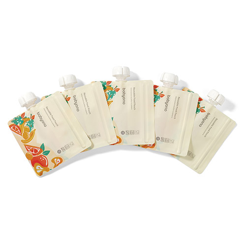 BabyOno korduvkasutatav püreekott 150ml 5tk