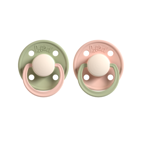 REBAEL naturaalkummist lutid Cloudy Pearly Poodle / Tornado Pearly Dolphin suurus 6+ kuud, 2 tk pakendis