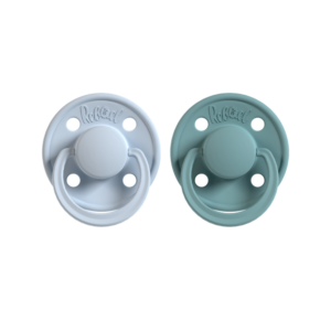 REBAEL Mono naturaalkummist lutid Tiny Sky / Powder suurus 6+ kuud, 2 tk pakendis