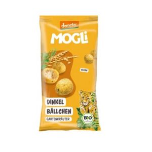 Mogli Krõbedad speltapallid ürtidega, biodünaamilised 40g
