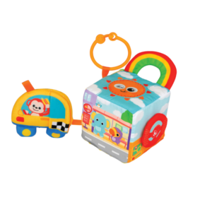 WinFun Riputatav pehme kuubik lisadega 3+kuud