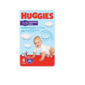 Huggies püksmähkmed Pants 4 Mega Boy 9-14kg 36tk