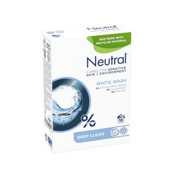 NEUTRAL pesupulber Sensitive Skin White Wash 1,188kg 18pesukorda