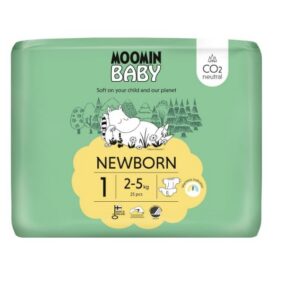 Muumi ÖKO Newborn N1 2-5kg 25tk