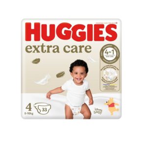 Huggies mähkmed Extra Care 4 8-16kg 33tk