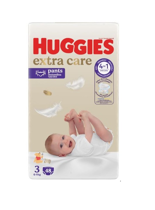 Huggies püksmähkmed Extra Care 3 6-11kg 48tk