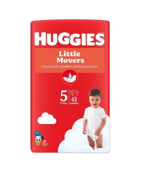 Huggies mähkmed Little Movers 5 11-25kg 42tk