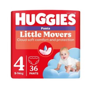 Huggies püksmähkmed Pants Little Movers 4 Boy 9-14kg 36tk