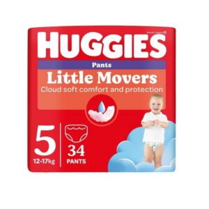 Huggies püksmähkmed Pants Little Movers 5 Boy 12-17kg 34tk