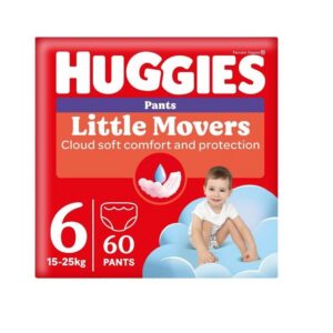 Huggies püksmähkmed Little Movers 6 Box Boy 15-25kg 60tk