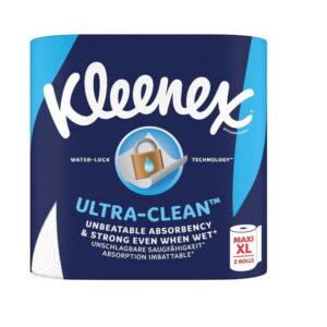 Kleenex paberkäterätt Ultra-Clean 2 rulli 74 lehte