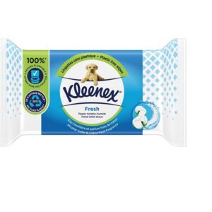 Kleenex wc paber/tualettpaber niisutatud Fresh 42tkx12pakki (1pakk-2,35eur)
