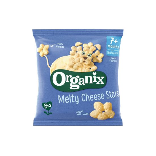 Organix suussulavad öko juustutähekesed, al 7.kuust 20g x(2pakki) (1pakk-1,60eur)