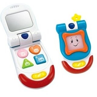 WinFun Beebi klapiga telefon, heli ja valgusega (pealt sakilise äärega)
