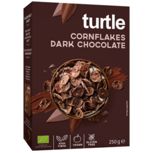 Maisihelbed tumeda šokolaadiga, ökoloogiline Turtle 250g
