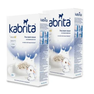 Riisipuder kitsepiima baasil alates 4.elukuust Kabrita 2x180g (1pakk-8,52eur)