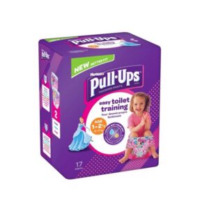 Huggies püksmähkmed Pull Ups Girls 8-17kg 17tk 1-2,5aastasele