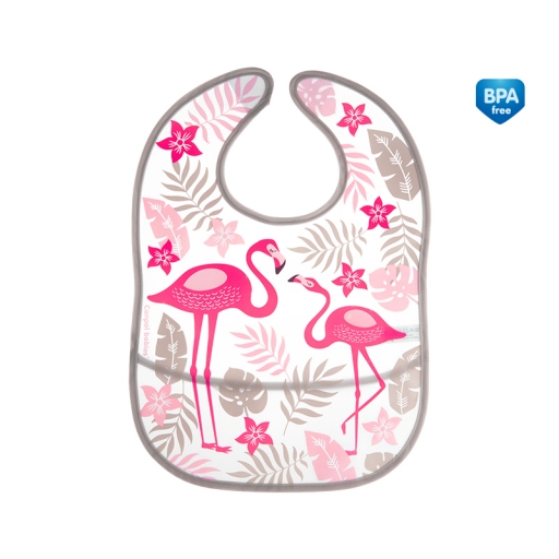 Pehme veekindel pudipõll Canpol Babies  6+kuud Roosa Flamingo