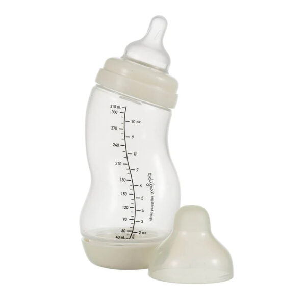 Difrax S-lutipudel laia kaelga 310ml naturaalvalge