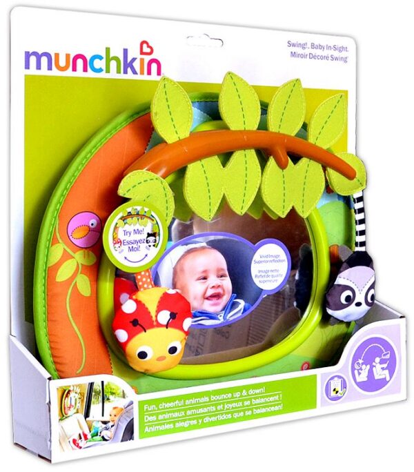 Munchkin Tagaistme peegel Swing Baby in-sight