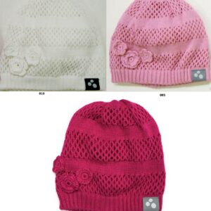Huppa kootud müts GLORIA 8343AS14 S (47-49cm) Vali värv!!!