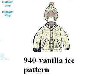 Jope ANDY 1152BW11 80cm 940-vanilla ice pattern Huppa