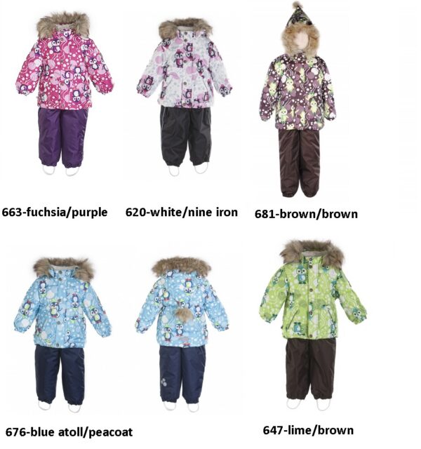 Komplekt MANDY 4132CW14 92cm pinquin Vali värv!!! Huppa
