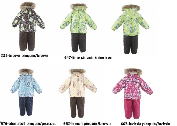 Komplekt AVERY 4178CW00 98cm Pinquin Vali värv!!! Huppa