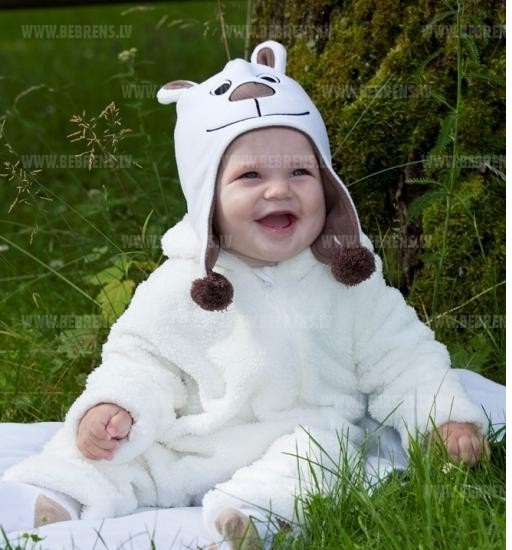 Kombe TEDDY 3302AS13 68cm 040-valge Huppa