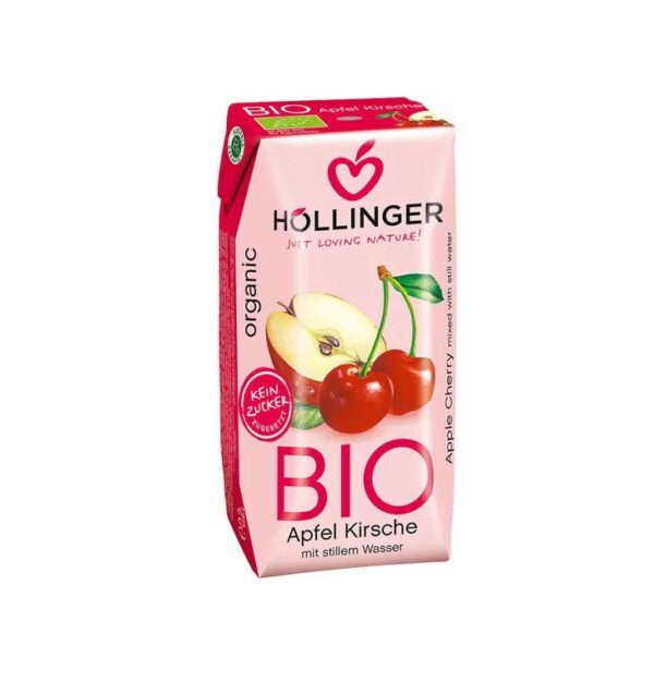 Õuna- ja kirsimahlajook, ökoloogiline 200ml Höllinger