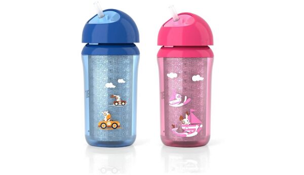 Termotass kõrrega PHILIPS AVENT 260 ml (12 kuud +) Vali värv!!! SCF766/00