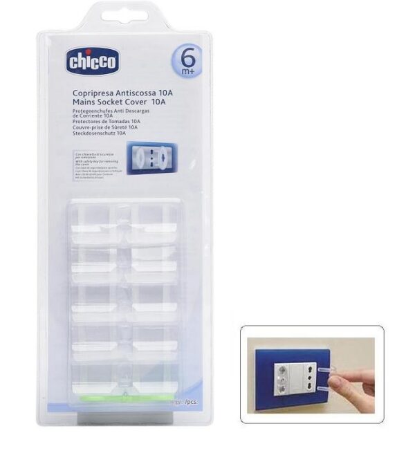 Pistikupesakaitse pakendis 10tk+ 2 võtit Chicco
