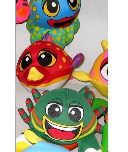 Vannipomm Splash Bombs 1tk Sinine meduus
