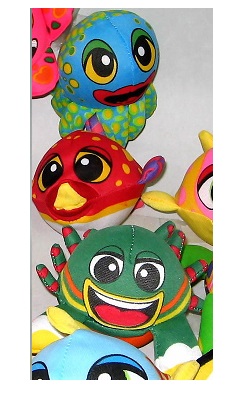 Vannipomm Splash Bombs 1tk Sinine meduus