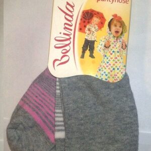 Sukkpüksid Kids 98/104cm hall-roosa/valge triibuga