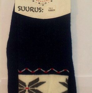 Retuusid Rahvussokk 70-80cm t.sinine/valge muster