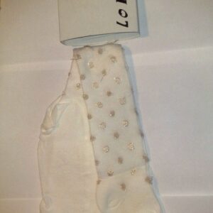 Sukkpüksid Lollico Valged kuld mummudega 18/24kuud-75-90cm