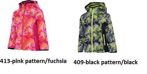 Jope JADEN Shoftshell 140cm 1682CS15 Huppa Vali värv!!!