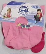 SUKKPÜKSID EURO CALZA 68-74CM ROOSA LIBLIKAGA
