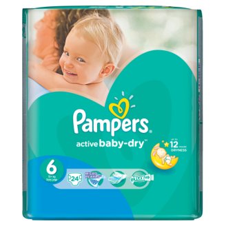 Pampers 6 MP Extra large 24tk (16+kg) LÕPUMÜÜK!!!