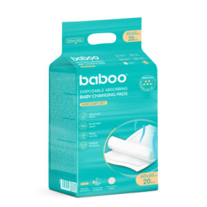 BABOO ühekordsed imavad mähkimisalused AirComfort, 60×60, 20 tk
