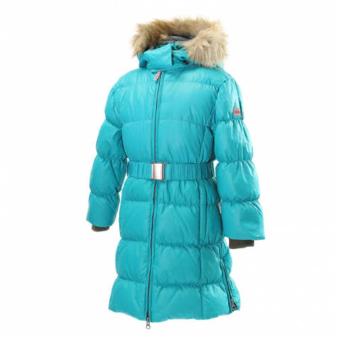 Tüdrukute sulemantel (1202AW11) YASMINE petroolium-066 (98-116cm) Huppa