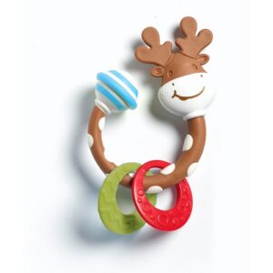 TINY LOVE SMARTS TEETHER-RATTLE MOOSE